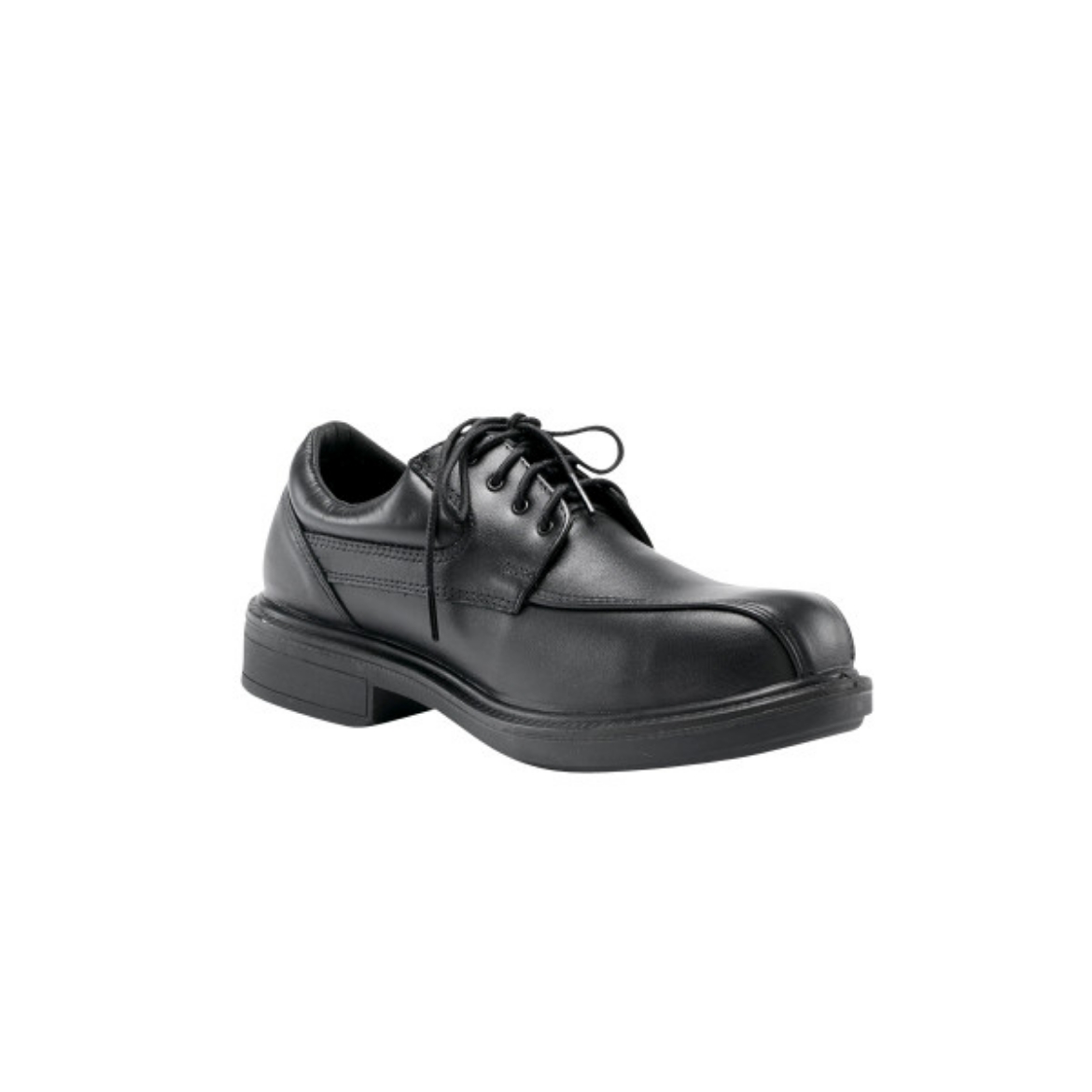 Picture of Steel Blue Manly Lace up Shoe Black