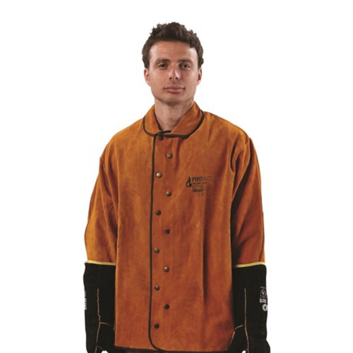 Picture of Pro-Choice Pyromate Red Leather Welders Jacket