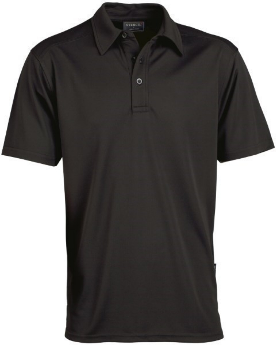 Picture of Stencil Mens Glacier Polo Shirt 170gsm Ice-Cool Fabric