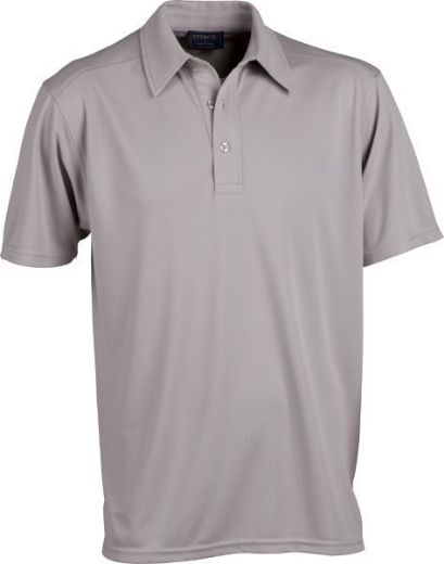 Picture of Stencil Mens Glacier Polo Shirt 170gsm Ice-Cool Fabric