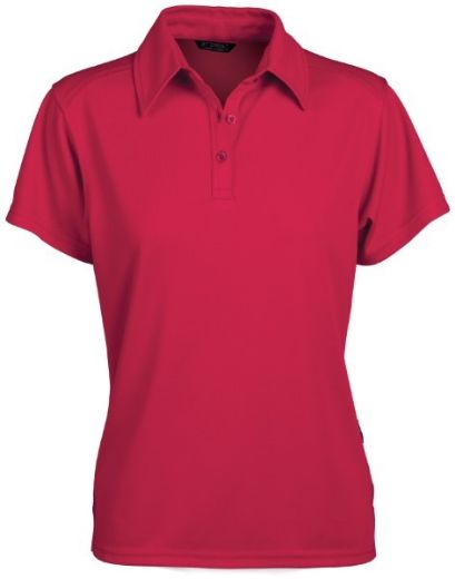 Picture of Stencil Ladies Glacier Short Sleeve Polo Shirt 170gsm Ice-Cool Fabric