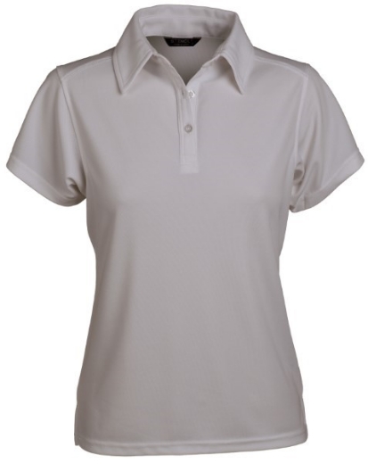 Picture of Stencil Ladies Glacier Short Sleeve Polo Shirt 170gsm Ice-Cool Fabric