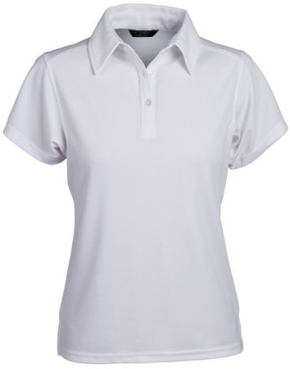 Picture of Stencil Ladies Glacier Short Sleeve Polo Shirt 170gsm Ice-Cool Fabric