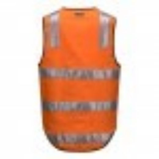Picture of Prime Mover Safety Vest Zip Front 100% Cotton with Reflective Tape