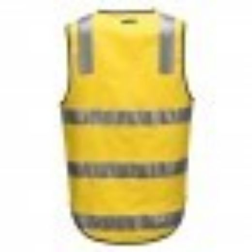 Picture of Prime Mover Safety Vest Zip Front 100% Cotton with Reflective Tape