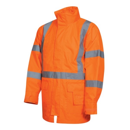 Picture of TRu Workwear 3 In 1 Jacket Oxford Polyester with X Pattern Reflective Tape