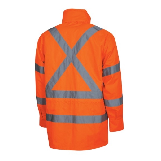 Picture of TRu Workwear 3 In 1 Jacket Oxford Polyester with X Pattern Reflective Tape