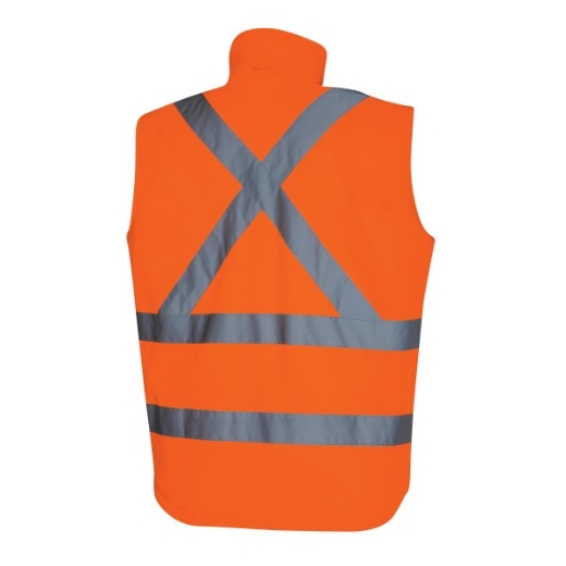 Picture of TRu Workwear 3 In 1 Jacket Oxford Polyester with X Pattern Reflective Tape