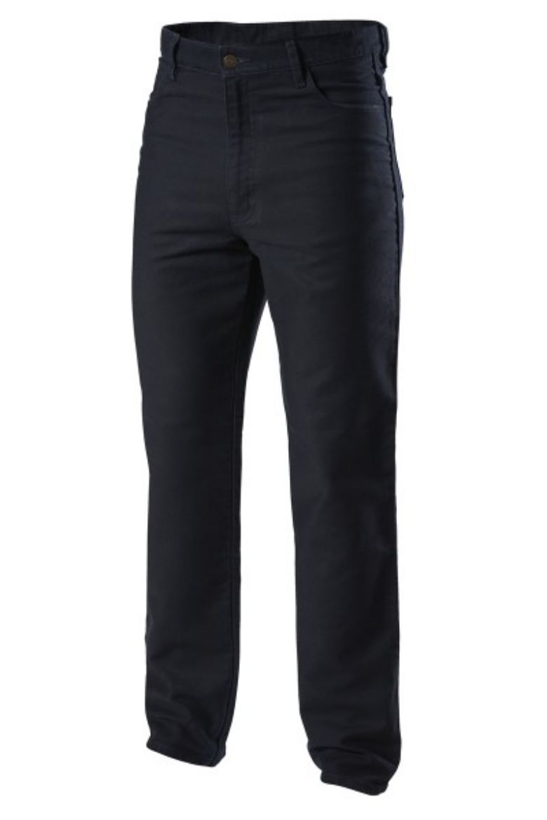 Picture of Hard Yakka Moleskin 5 Pocket Cotton Jeans Navy