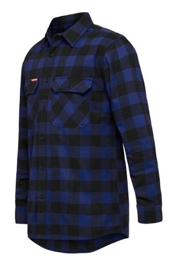 Picture of Hard Yakka Check Flannel Shirt Long Sleeve
