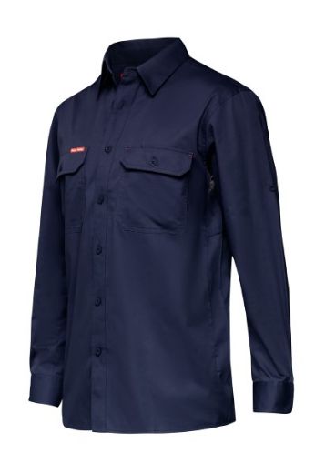 Picture of Hard Yakka Koolgear Cotton Twill Ventilated Shirt Long Sleeve