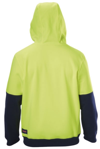 Picture of Hard Yakka Brushed Fleece Two Tone Hoodie