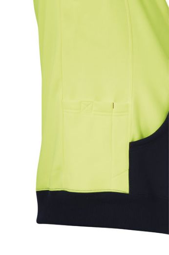 Picture of Hard Yakka Brushed Fleece Two Tone Hoodie