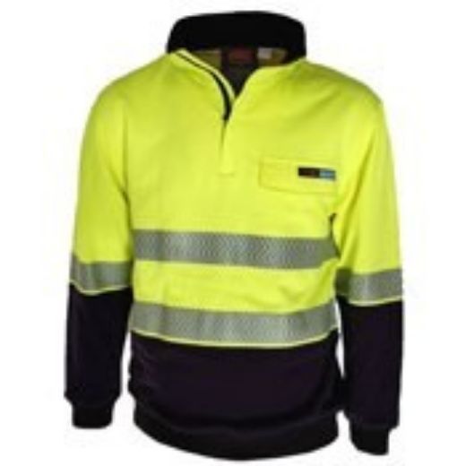Picture of DNC Hi Vis 1/2 Zip FR HRC2 D/N Jumper