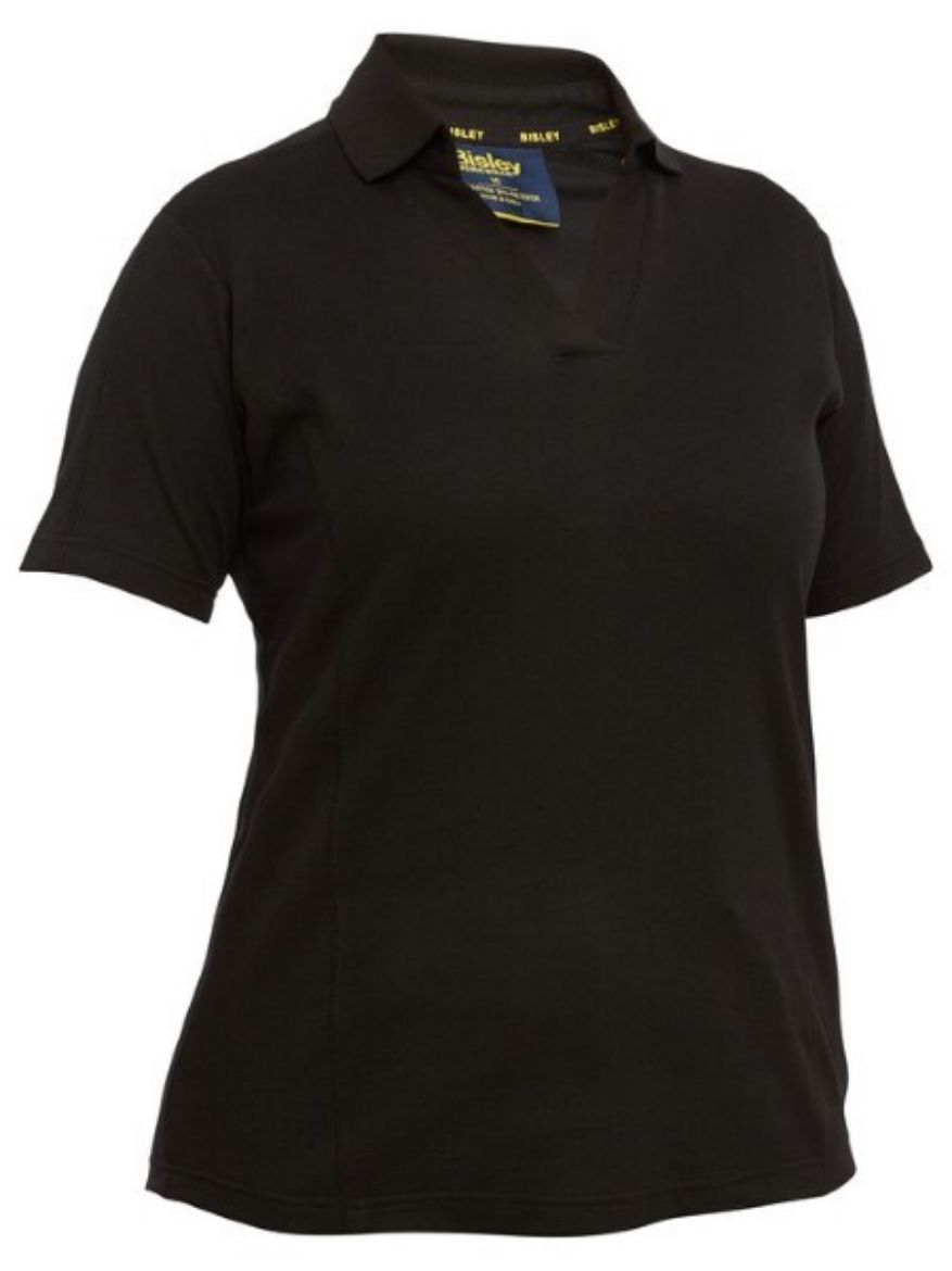 Picture of Bisley Polo Ladies Shirt Short Sleeve Cotton/Polyester Blend