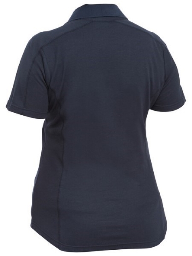 Picture of Bisley Polo Ladies Shirt Short Sleeve Cotton/Polyester Blend