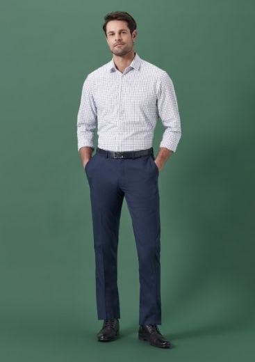 Picture of Biz Corporates Mens Renew Adjustable Waist Straight Leg Pant