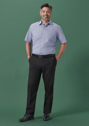 Picture of Biz Corporates Mens Renew Adjustable Waist Straight Leg Pant