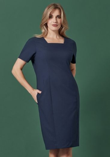 Picture of Biz Corporates Ladies Renew Short Sleeve Dress
