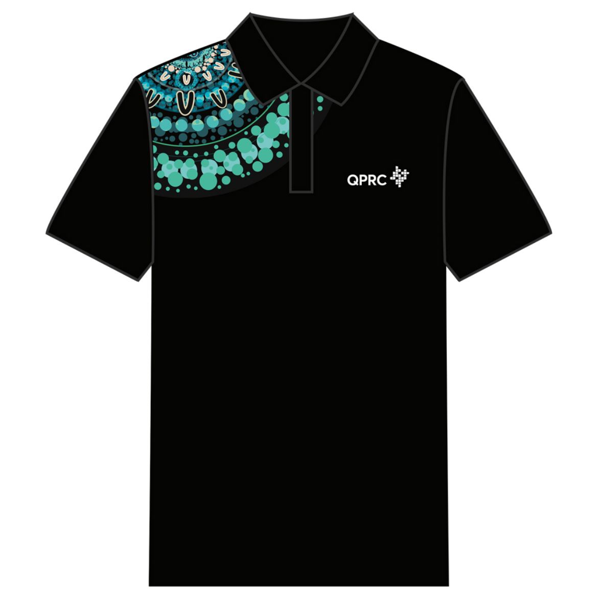 Picture of Sublimated Ladies Polo Shirt Short Sleeve Queanbeyan Palerang Regional Council