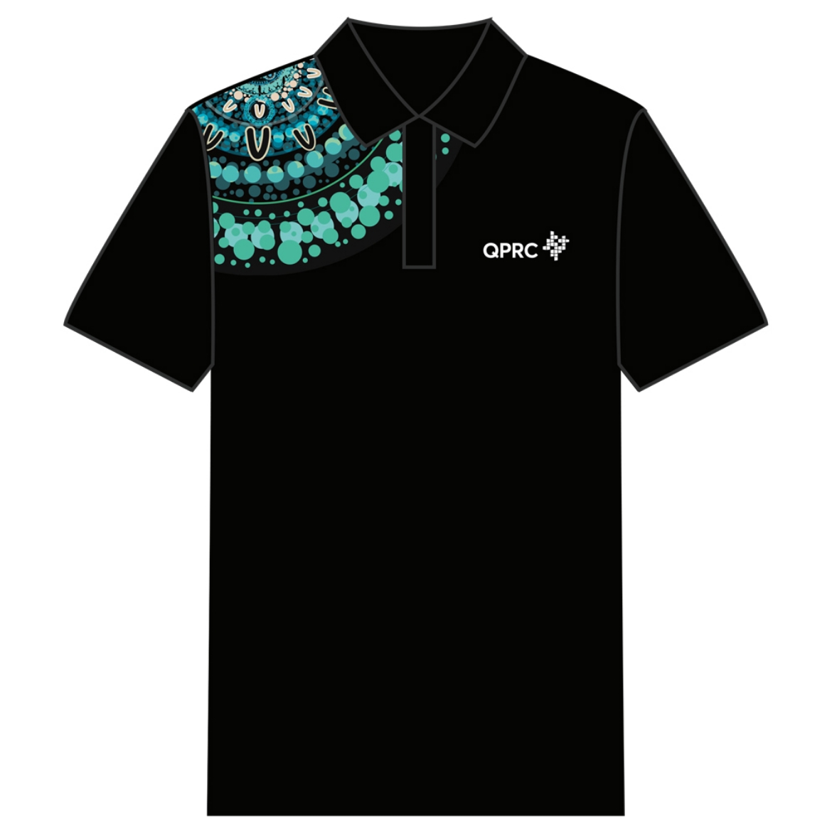 Picture of Sublimated Unisex Polo Shirt Short Sleeve Queanbeyan Palerang Regional Council