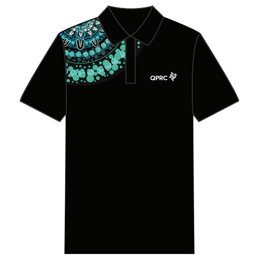 Picture of Sublimated Mens Polo Shirt Short Sleeve Queanbeyan Palerang RegionalCouncil