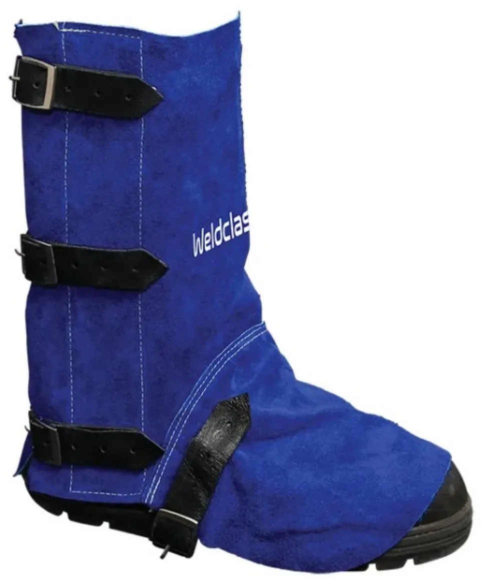 Picture of Spats - PROMAX BLUE Leather Buckle Fastening