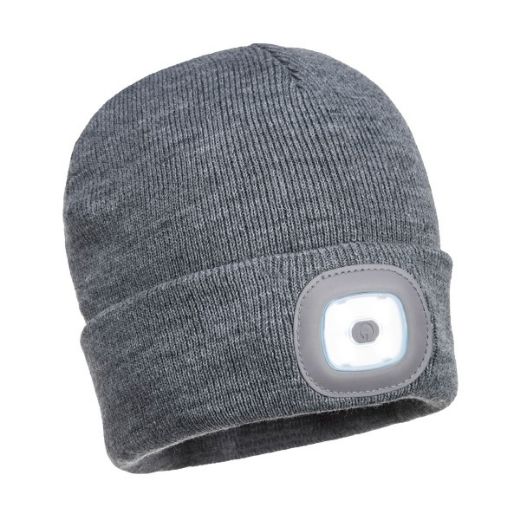 Picture of Knit Beanie LED Head Light USB Rechargeable