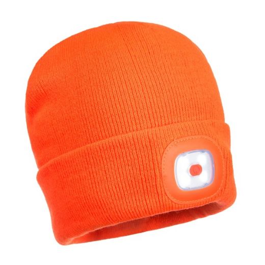 Picture of Knit Beanie LED Head Light USB Rechargeable