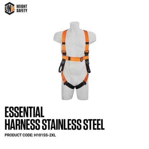 Picture of Linq Essential Harness Stainless Steel- MAXI (XL-2XL)