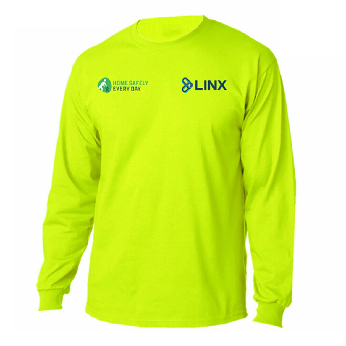 Picture of Linx Long Sleeve Cotton Back T-Shirt Yellow