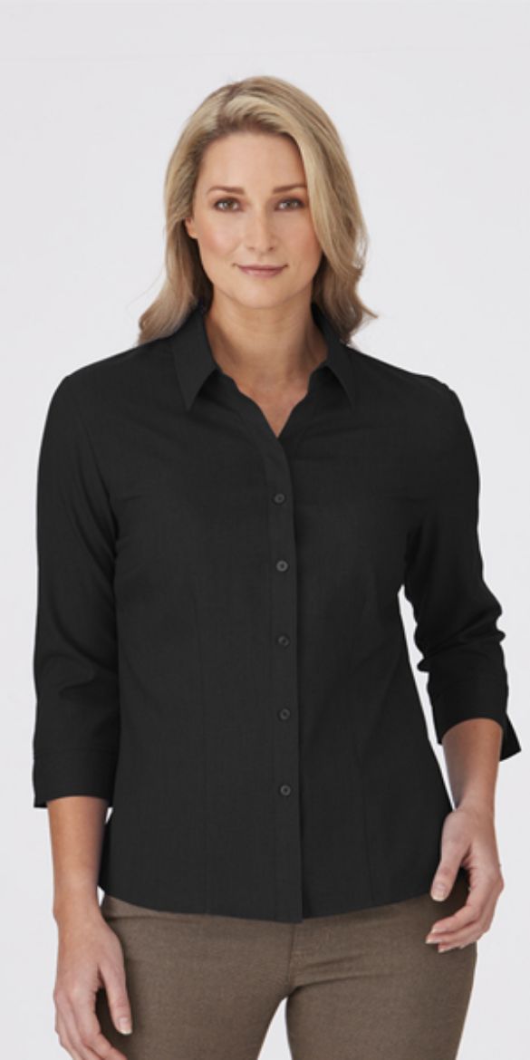 Picture of City Collection Ladies Blouse Ezylin 3/4 Sleeve