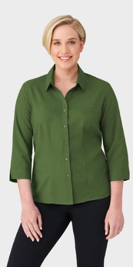 Picture of City Collection Ladies Blouse Ezylin 3/4 Sleeve