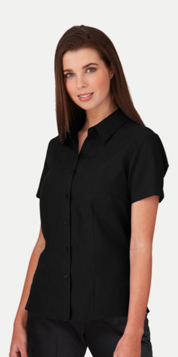 Picture of City Collection Ladies Blouse Ezylin Short Sleeve