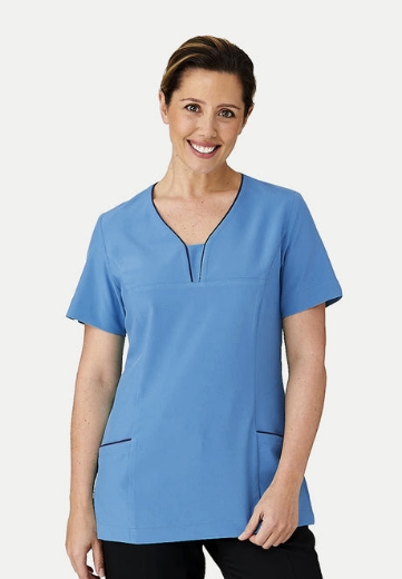Picture of City Collection Ladies 4 Way Stretch Tunic