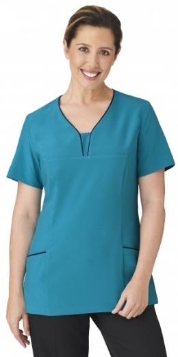 Picture of City Collection Ladies 4 Way Stretch Tunic