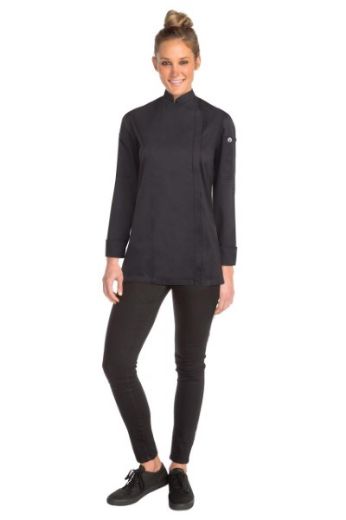 Picture of Chef Works Hartford Womens Zipper Chefs Jacket