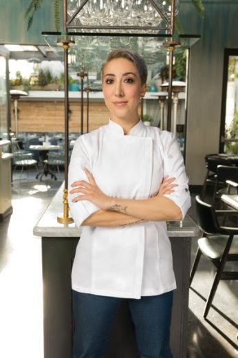 Picture of Chef Works Hartford Womens Zipper Chefs Jacket