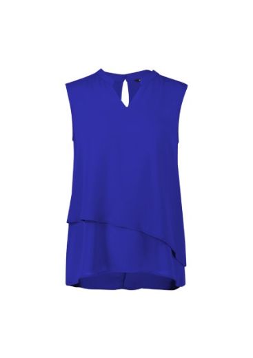 Picture of Biz Corporates Ladies Seville sleeveless Layered  Blouse