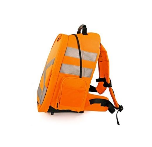 Picture of Industree Backpack Epic High Vis Orange and Reflective Tape