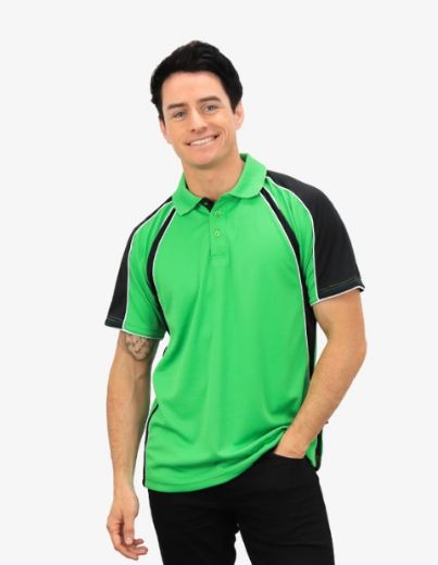 Picture of The Toucan Polo Shirt Mens 100% polyester cooldry micromesh