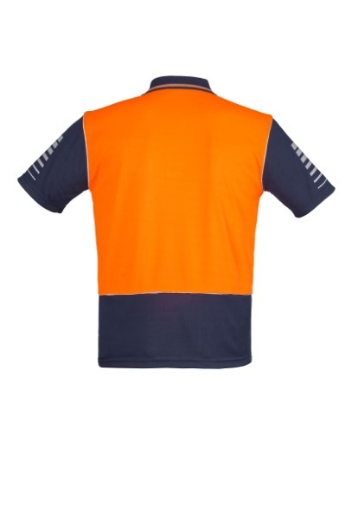 Picture of Syzmik Mens Zone Polo Shirt 100% Polyester Short Sleeve