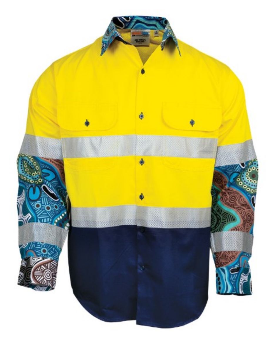 Picture of MaxCool Yarning Circles Two-Tone Art Shirt- Level 2