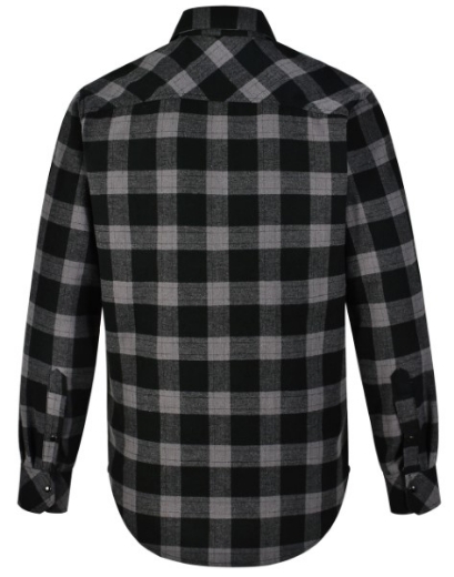 Picture of Winning Spirit Classic Flannel Plaid Long Shirt- Unisex