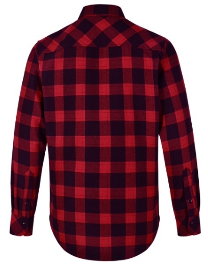 Picture of Winning Spirit Classic Flannel Plaid Long Shirt- Unisex