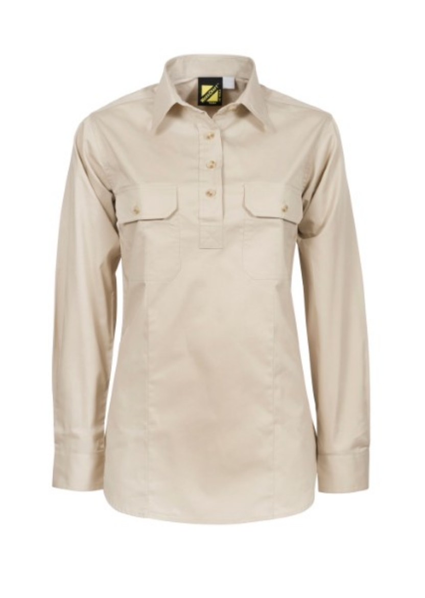 Picture of Work Craft Ladies Closed Front Shirt
