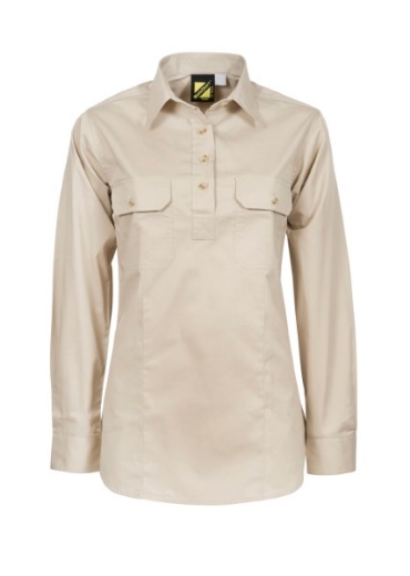Picture of Work Craft Ladies Closed Front Shirt