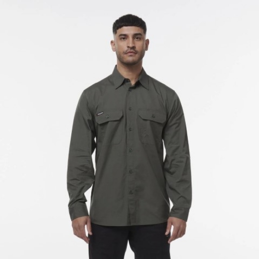 Picture of King Gee Workcool Vented Shirt Long Sleeve
