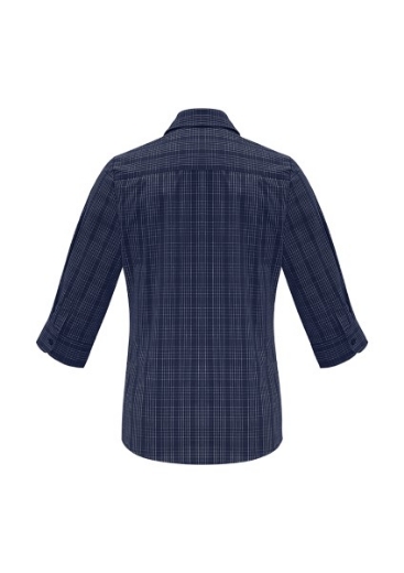 Picture of Biz Collection Ladies Harper Shirt 3/4 Sleeve Easy Care 65% Polyester 35% Cotton