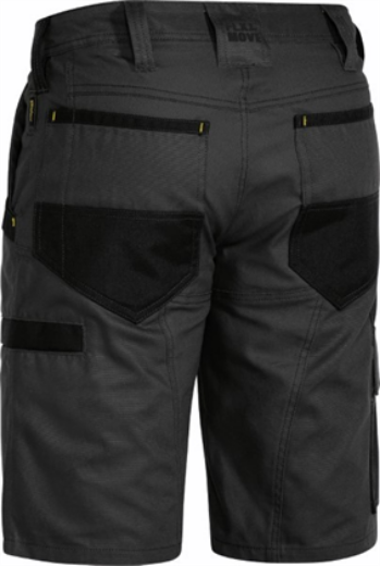 Picture of Bisley Flex & Move Stretch Short 100% Cotton Canvas Duck Weave